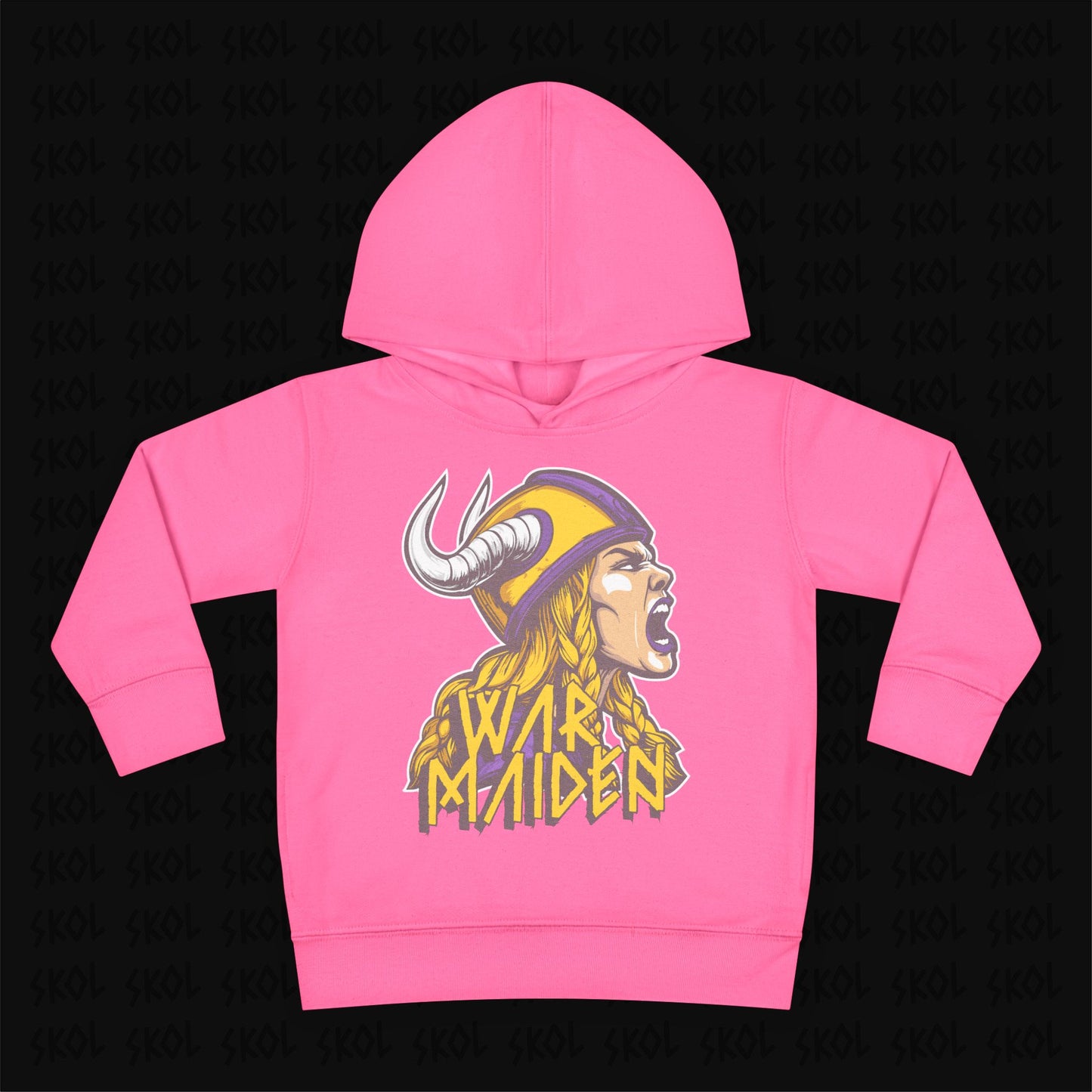 War Maiden | Toddler Pullover Fleece Hoodie