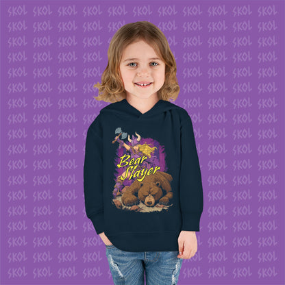 Bear Slayer | Toddler Pullover Fleece Hoodie