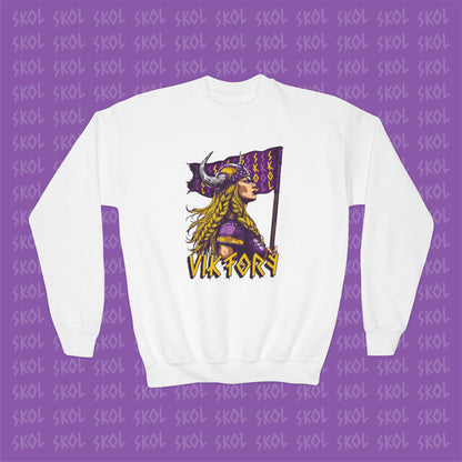 Viktory Youth Crewneck Sweatshirt