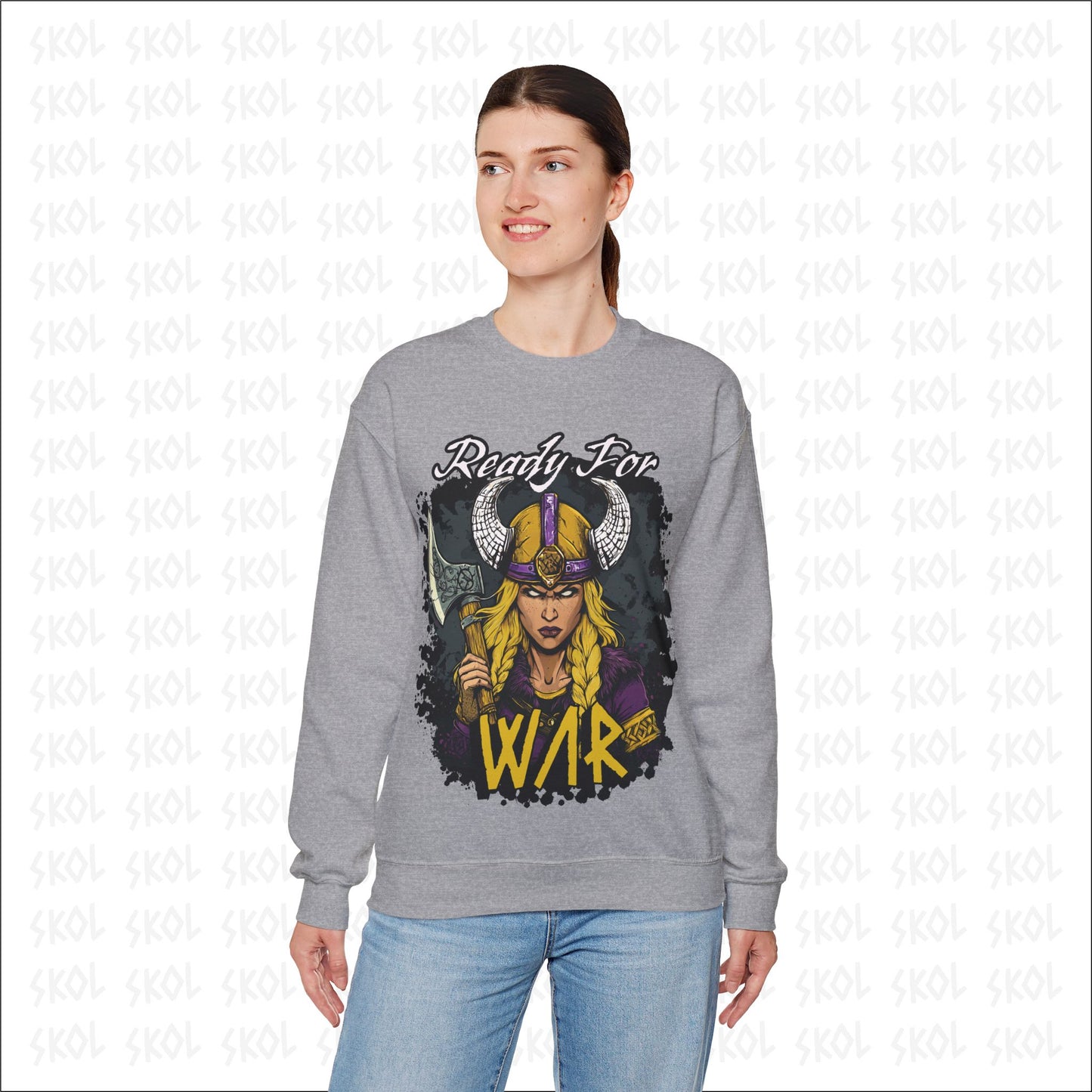 Ready For War Unisex Heavy Blend™ Crewneck Sweatshirt