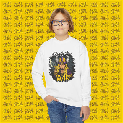 Ready For War Youth Crewneck Sweatshirt