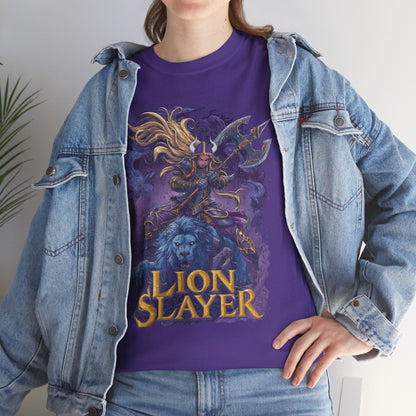 Lion Slayer Heavy Cotton Tee