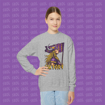 Viktory Youth Crewneck Sweatshirt