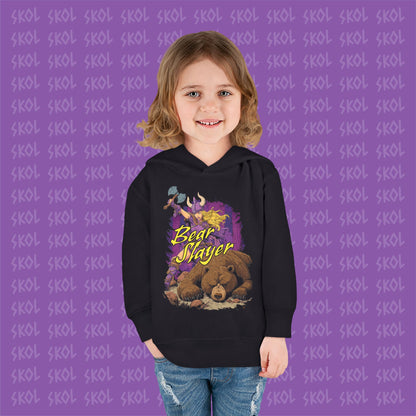 Bear Slayer | Toddler Pullover Fleece Hoodie
