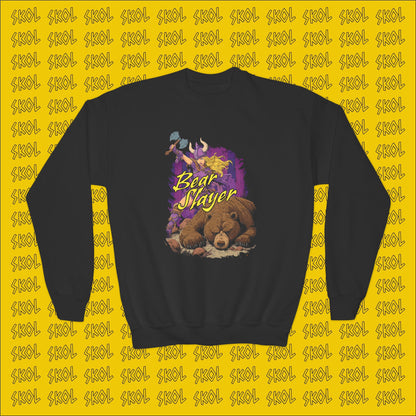 Bear Slayer Youth Crewneck Sweatshirt