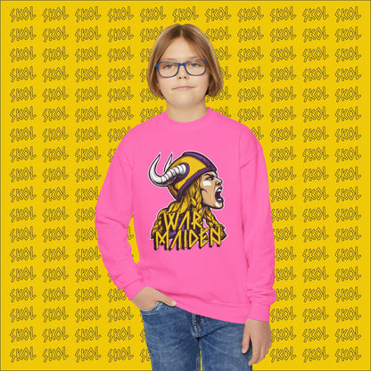 War Maiden Youth Crewneck Sweatshirt