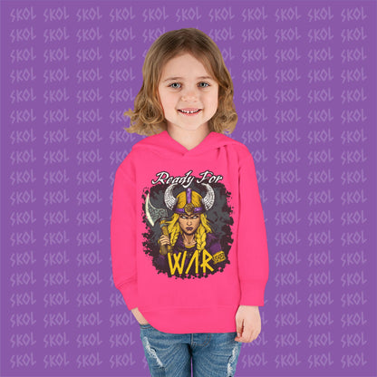 Ready For War | Toddler Pullover Fleece Hoodie