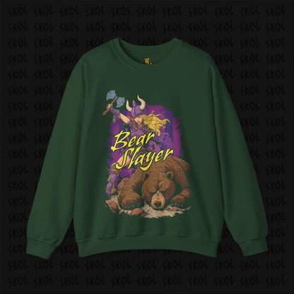 Bear Slayer Unisex Heavy Blend™ Crewneck Sweatshirt
