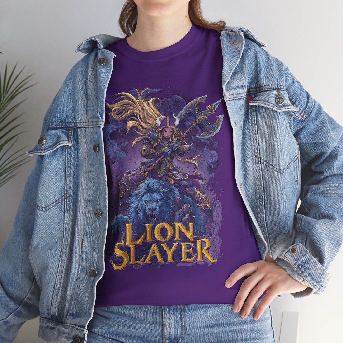 Lion Slayer Heavy Cotton Tee
