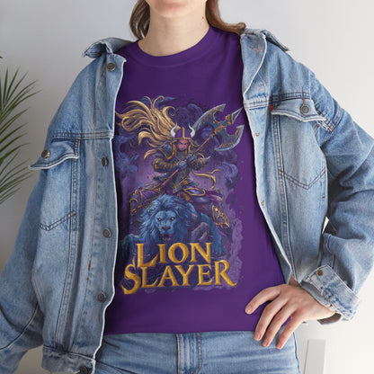 Lion Slayer Heavy Cotton Tee
