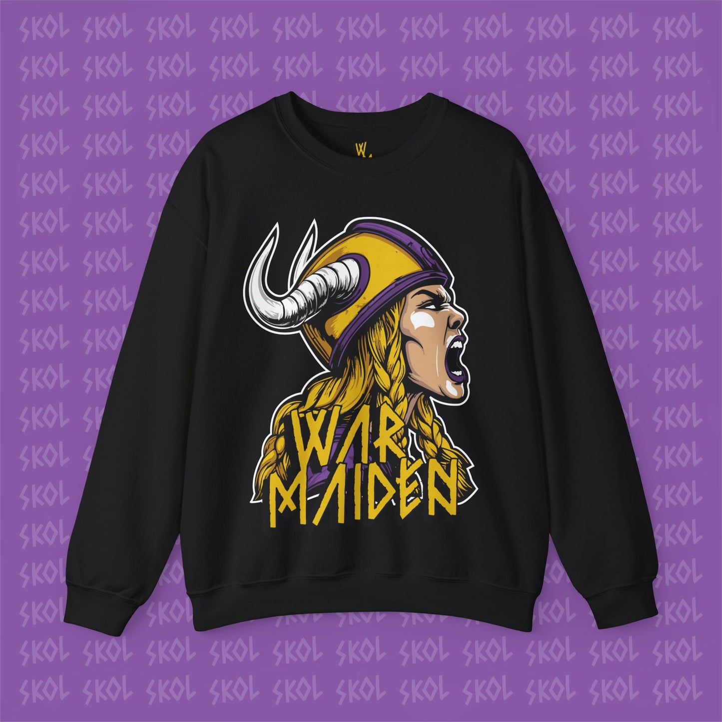 War Maiden Unisex Heavy Blend™ Crewneck Sweatshirt