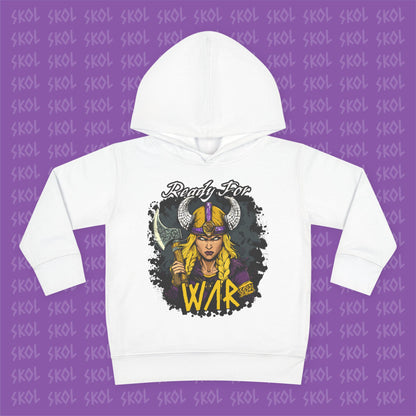 Ready For War | Toddler Pullover Fleece Hoodie