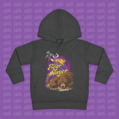 Bear Slayer | Toddler Pullover Fleece Hoodie