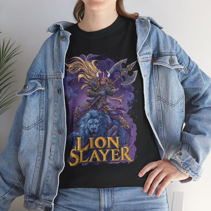 Lion Slayer Heavy Cotton Tee