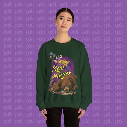 Bear Slayer Unisex Heavy Blend™ Crewneck Sweatshirt