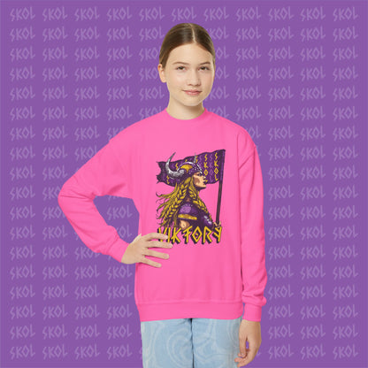 Viktory Youth Crewneck Sweatshirt