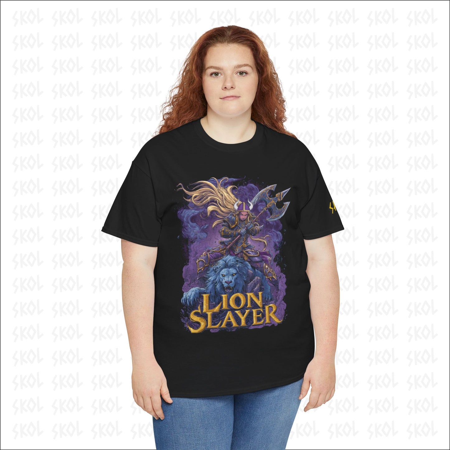 Lion Slayer Heavy Cotton Tee