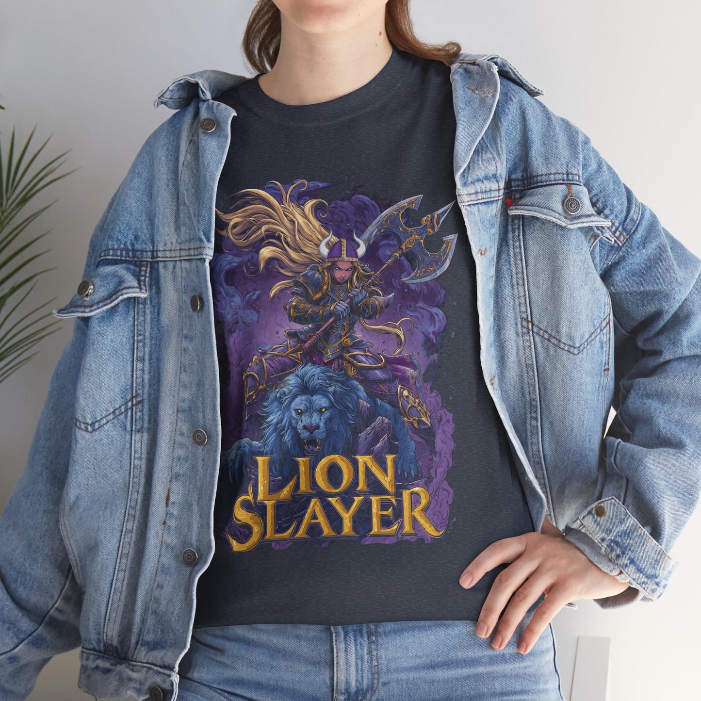 Lion Slayer Heavy Cotton Tee