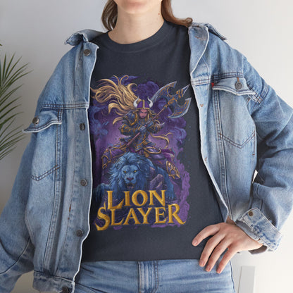 Lion Slayer Heavy Cotton Tee