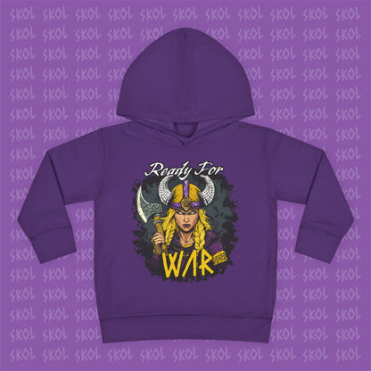 Ready For War | Toddler Pullover Fleece Hoodie