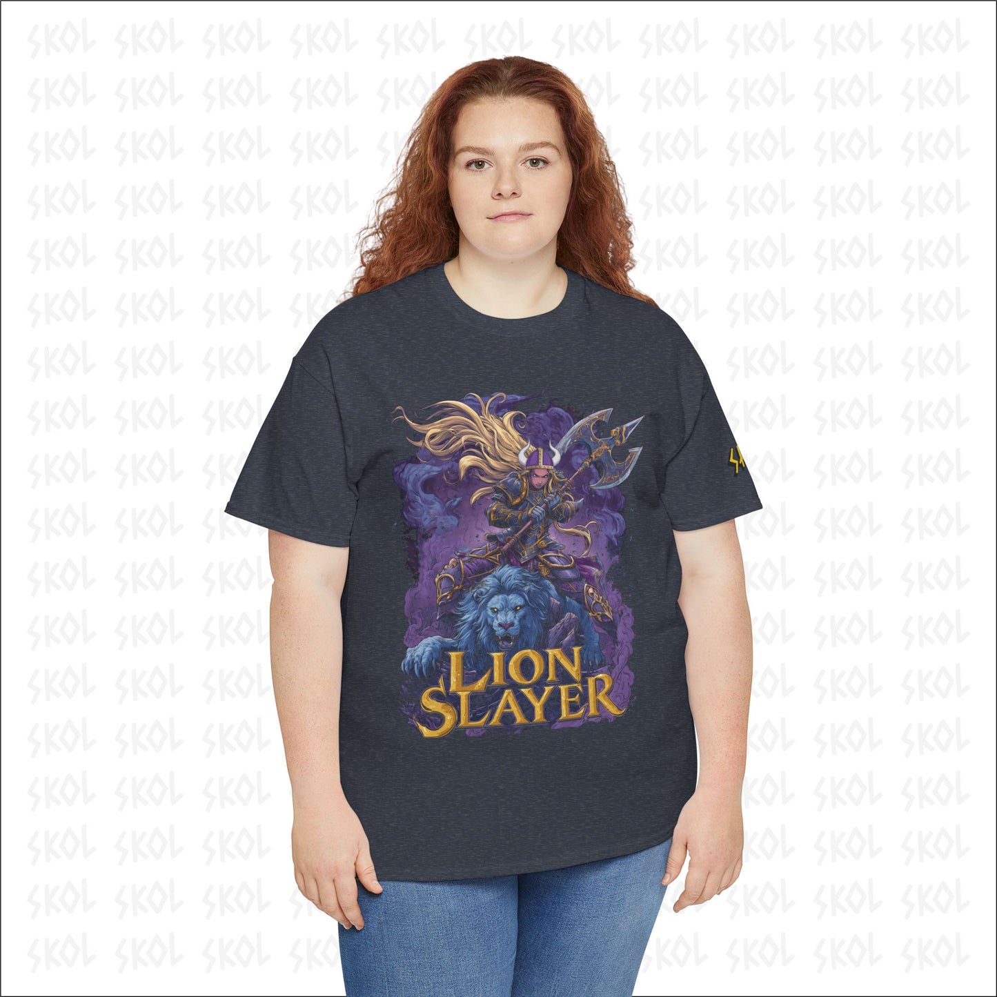Lion Slayer Heavy Cotton Tee