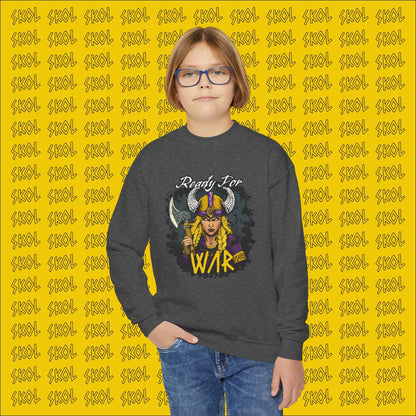 Ready For War Youth Crewneck Sweatshirt