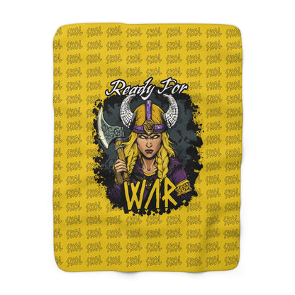 Ready For War Sherpa Fleece Blanket