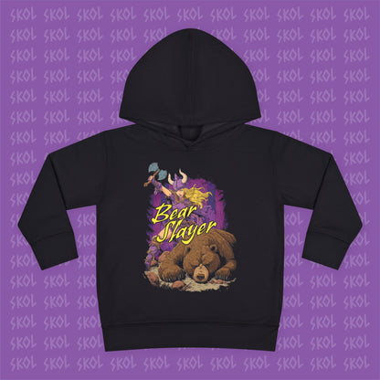 Bear Slayer | Toddler Pullover Fleece Hoodie