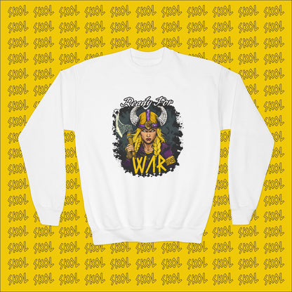 Ready For War Youth Crewneck Sweatshirt