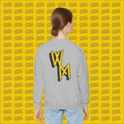 War Maiden Youth Crewneck Sweatshirt