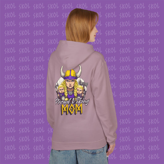 Proud Viking Mom Fleece Hoodie