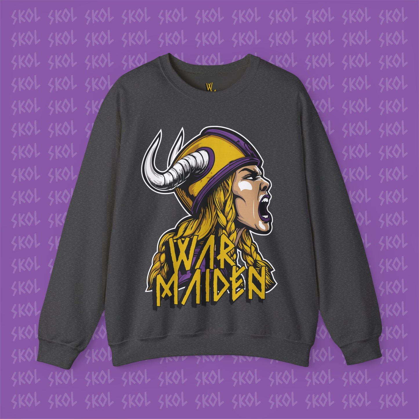 War Maiden Unisex Heavy Blend™ Crewneck Sweatshirt