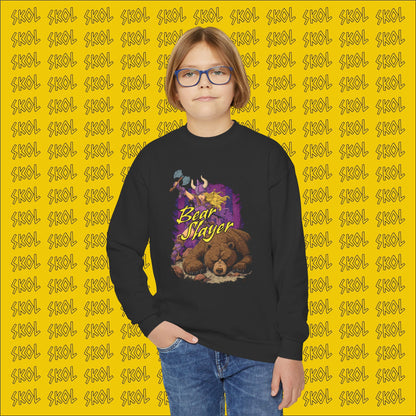 Bear Slayer Youth Crewneck Sweatshirt