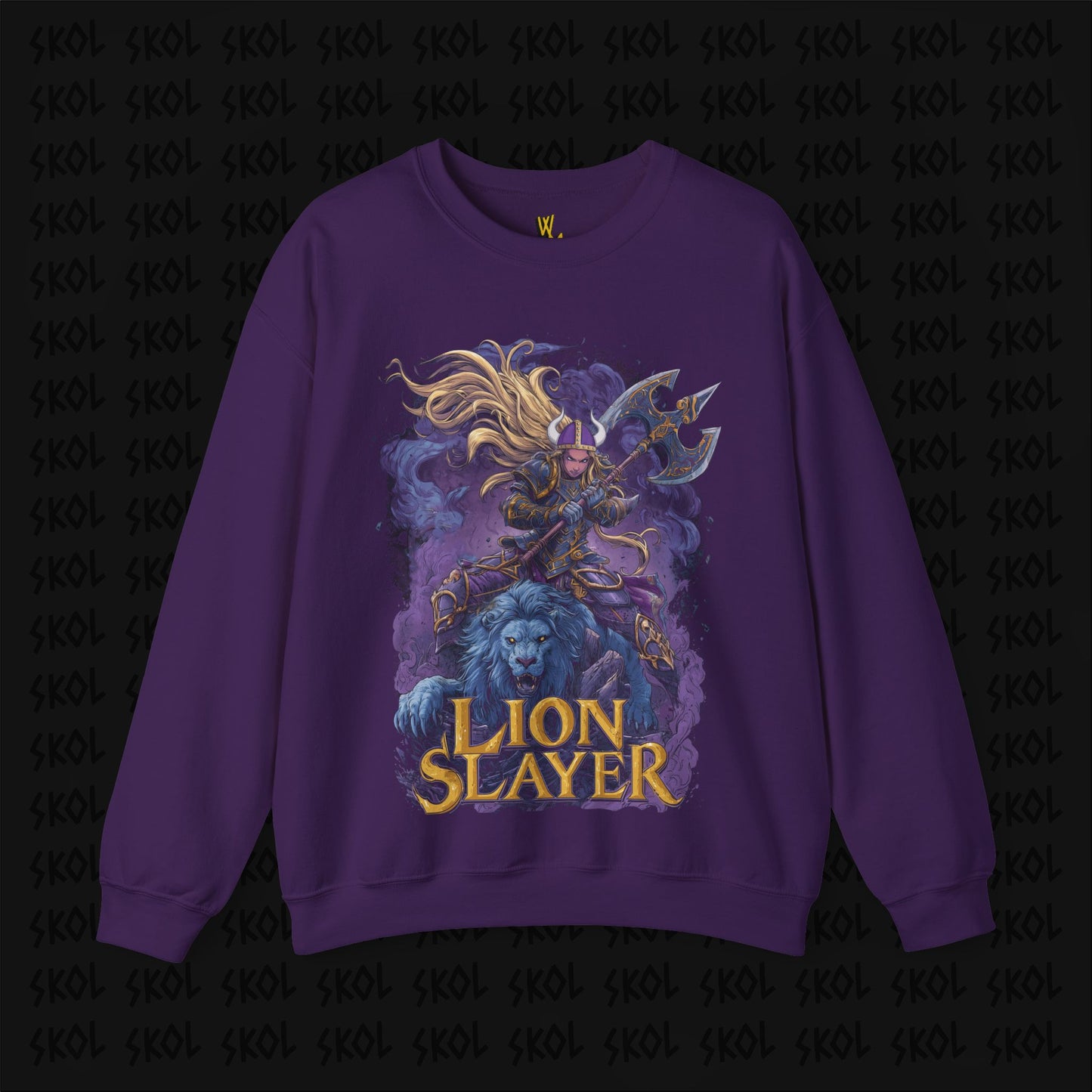 Lion Slayer Unisex Heavy Blend™ Crewneck Sweatshirt