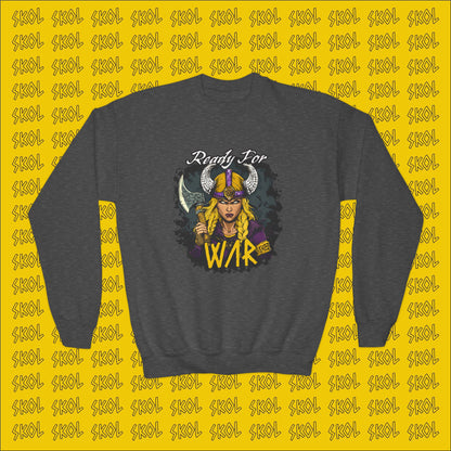 Ready For War Youth Crewneck Sweatshirt