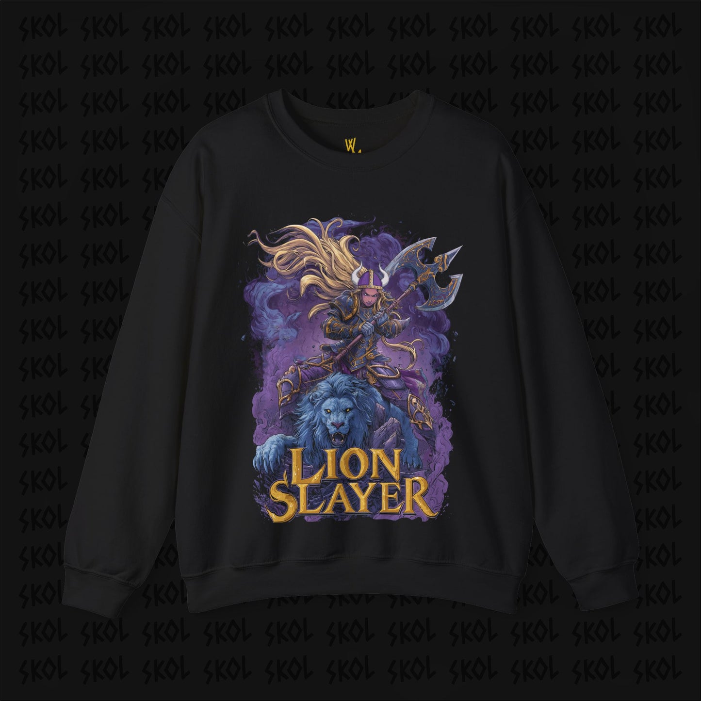 Lion Slayer Unisex Heavy Blend™ Crewneck Sweatshirt