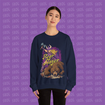 Bear Slayer Unisex Heavy Blend™ Crewneck Sweatshirt